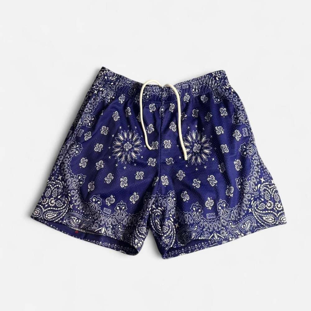 Bravest Studios Bandana Print Mesh Shorts